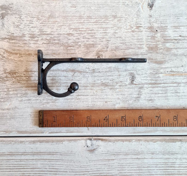 Shelf Bracket Hook TRANBY Cast Antique Iron 150mm