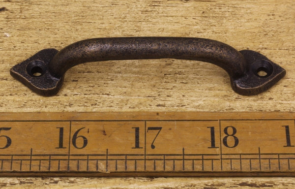 Pull Handle Spearhead Shape Antique Copper 100mm