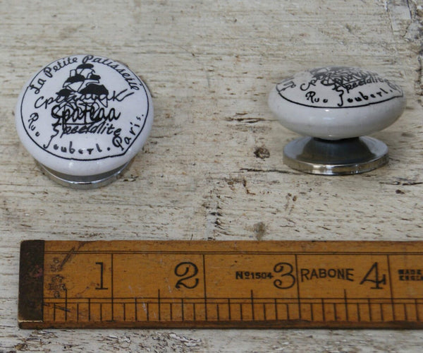 Knob La Petite Patisserie PARIS Ceramic 38mm Diameter