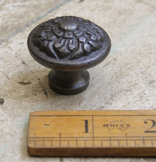 Knob INCA Antique Iron 35mm Diameter