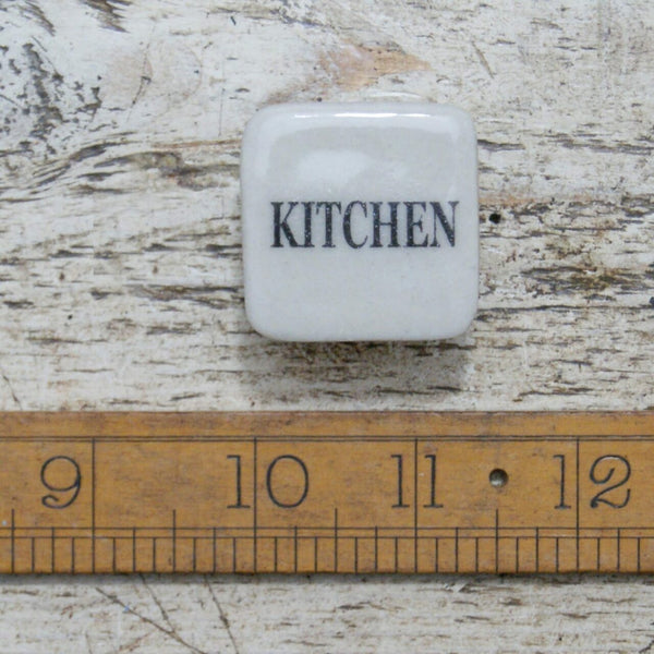 Ceramic Knob Square design KITCHEN 38mm - TBD