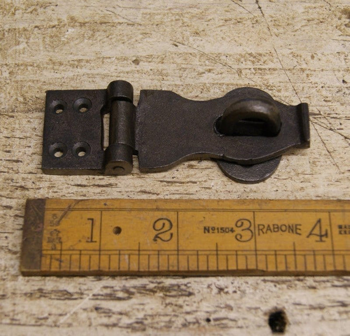 Hasp Staple Cast Iron Black 100mm (IMHS5)