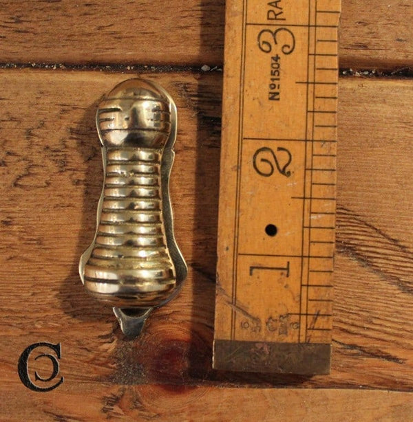 Escutcheon Beehive Polished Brass 57mm