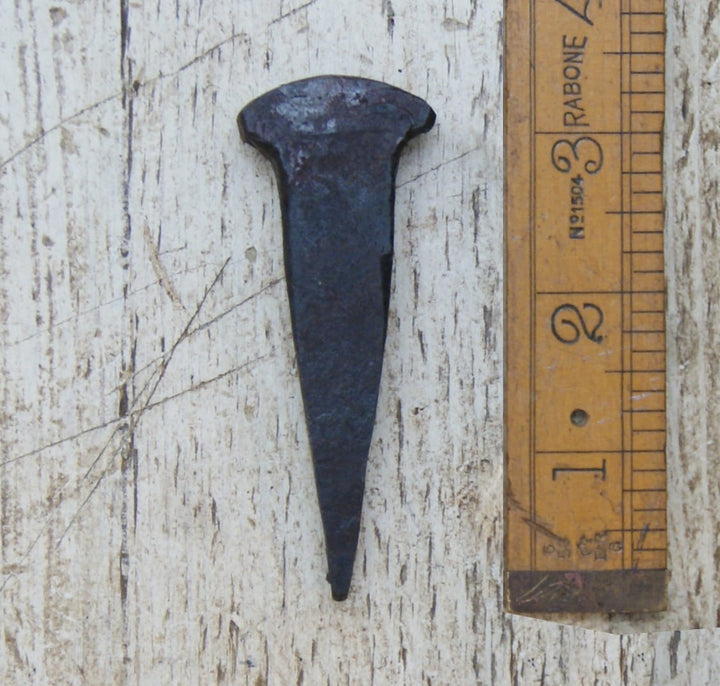 Railroad Spike Antique Rust 75mm