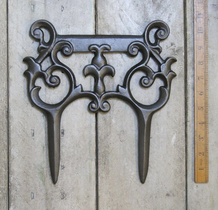 Boot Scraper with Spikes ARGYLE Decorative Cast Iron