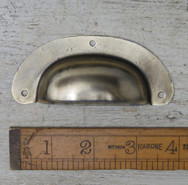 Cup Handle Basic Design Pressed Sheet Antique Brass 96mm