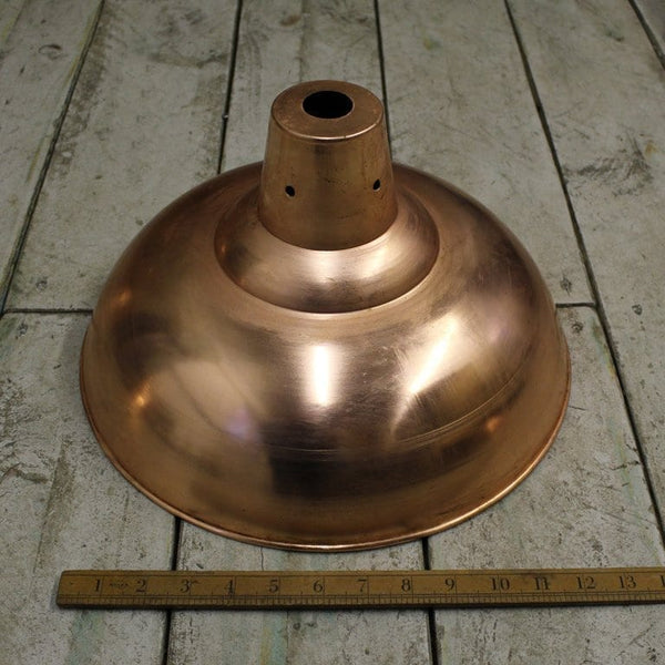 Pendant Hanging Light Shade FACTORY Polished Copper 360mm