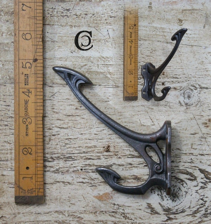 Hat Coat Hook MONROE Cast Antique Iron 150mnm