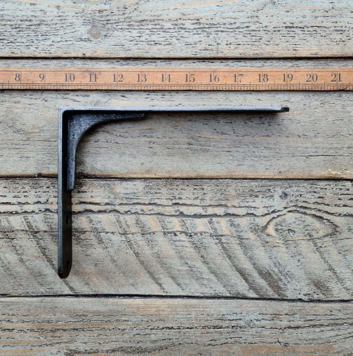 Shelf Bracket SHEFFIELD Cast Antique Iron 170mm x 225mm