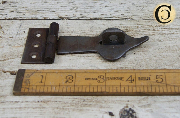 Hasp Staple Spearhead Antique Iron 130mm