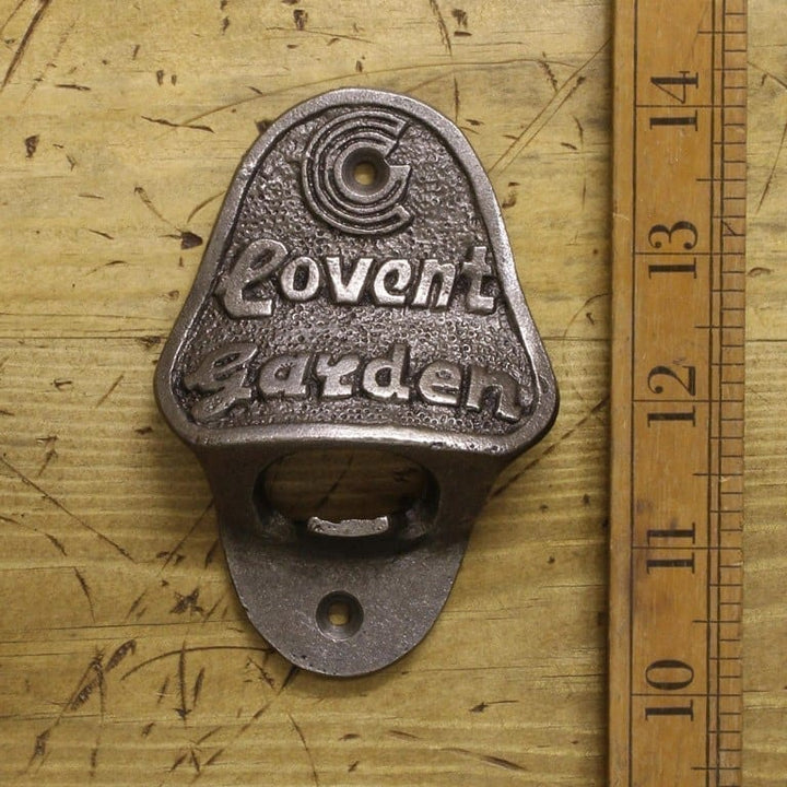 Bottle Opener Wall Mounted COVENT GARDEN Cast Antique Iron