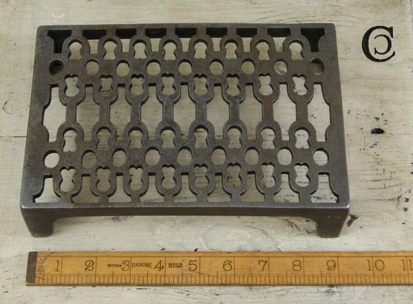 Air Brick / Trivet Cast Antique Iron Double 229mm x 152mm