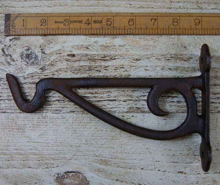 Shelf Bracket ACACIA Cast Iron Hook non-swivel 140mm x 230mm