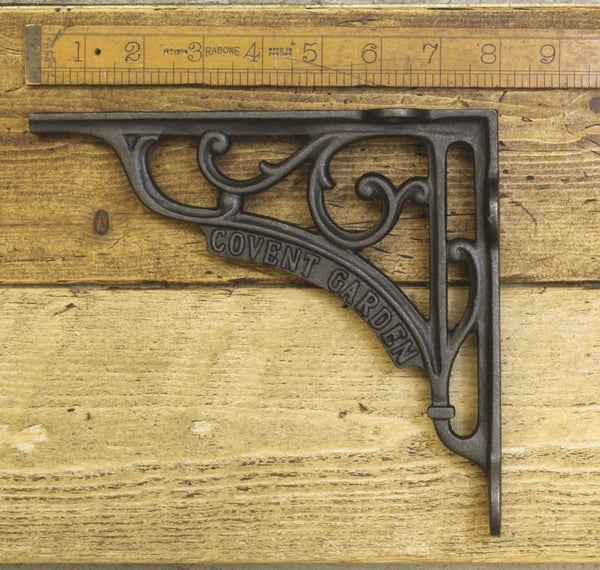 Shelf Bracket COVENT GARDEN Antique Iron 180mm x 200mm