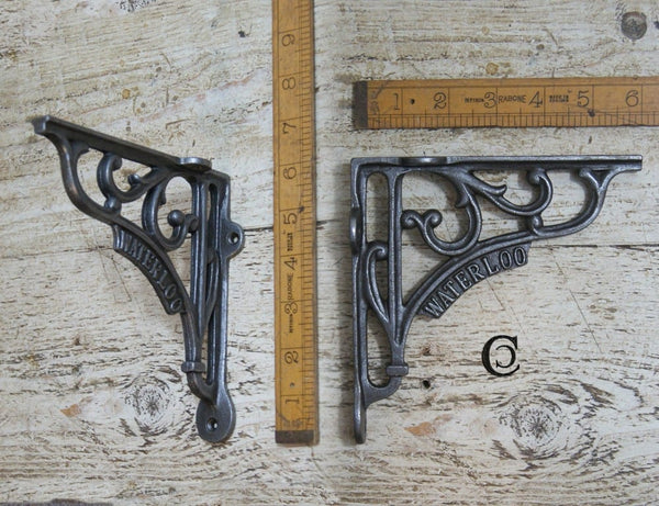 Shelf Bracket WATERLOO Heritage Cast Antique Iron 150mm x 150mm