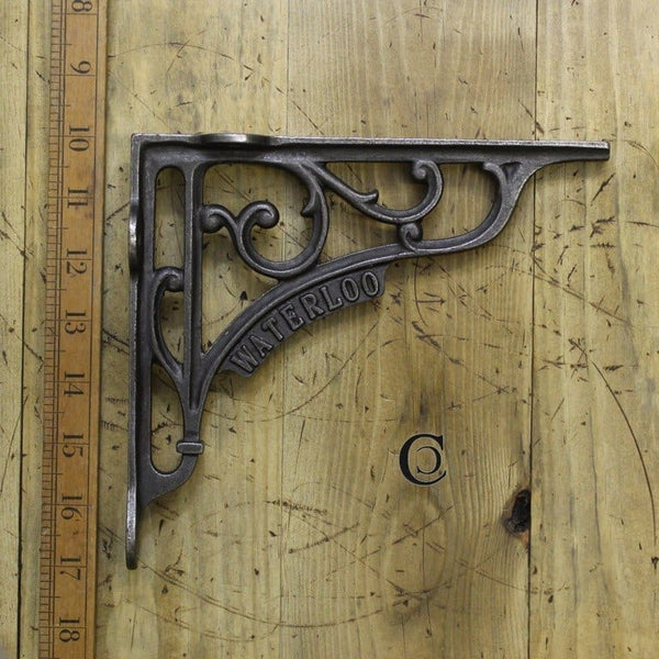 Shelf Bracket WATERLOO Heritage Cast Antique Iron 175mm x 200mm