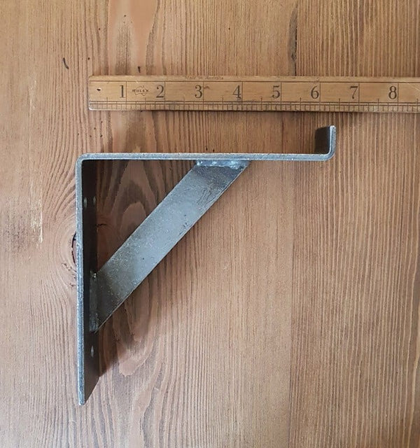 Shelf Bracket Window Box UTILITY Brace Lip Antique Iron 150mm x 150mm