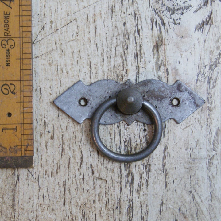 Ring Decorative Plate Handle Horizontal Antique Iron