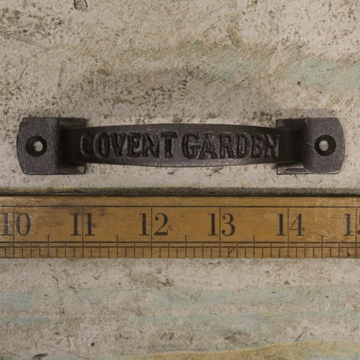 Square D Handle COVENT GARDEN Cast Antique Iron 120mm