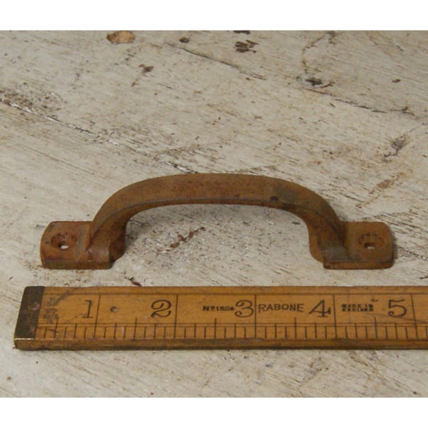 Square D Handle Cast Iron Rust 120mm (AF071R)