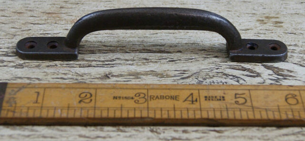 Sash Handle 4 Hole Cast Antique Iron 155mm