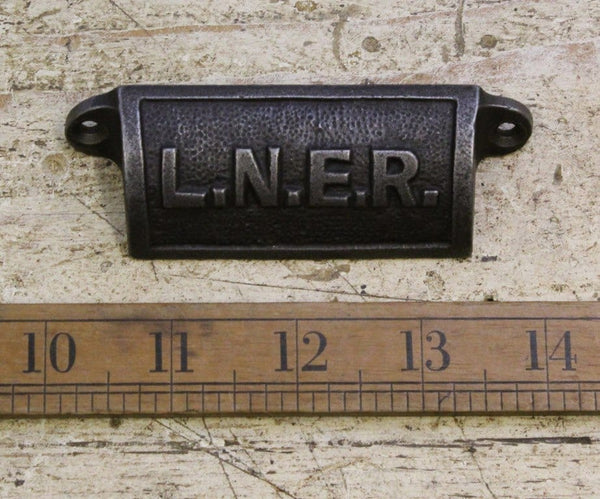 Cup Pull Handle LNER Cast Antique Iron 98mm