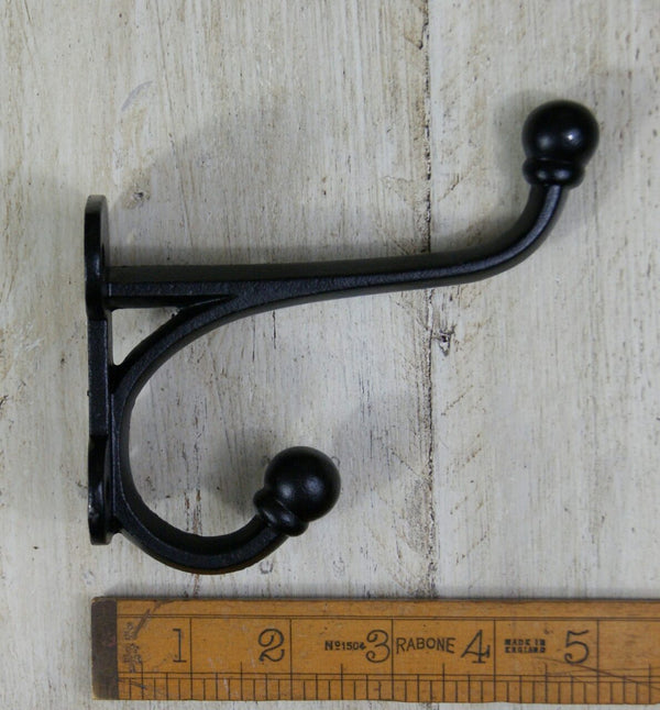 Hall Stand Hook Cast (Heavy) Matt Epoxy Black