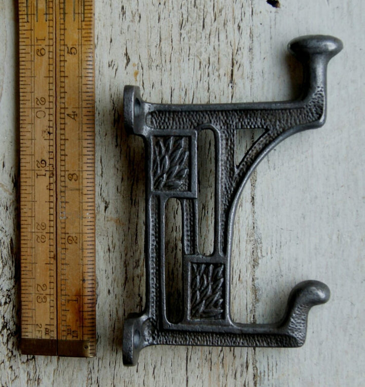 Hat Coat Hook MACKINTOSH Antique Iron 125mm