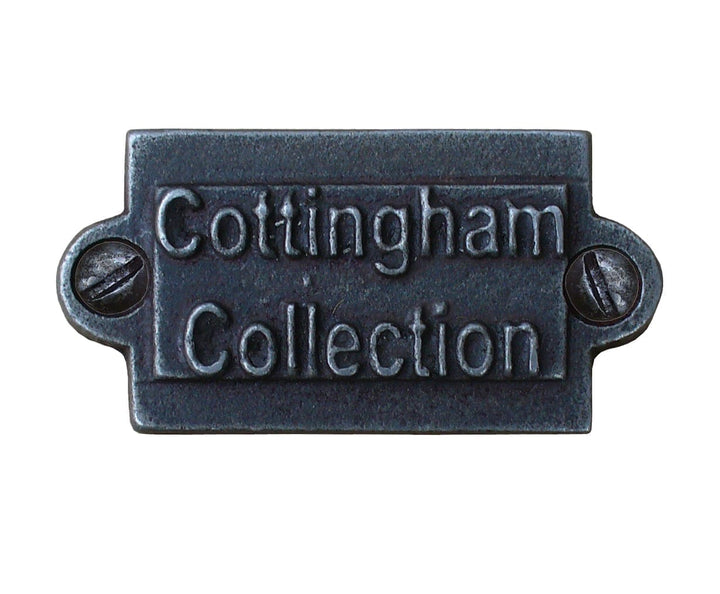 Plaque Cottingham Collection Antique Iron Finish