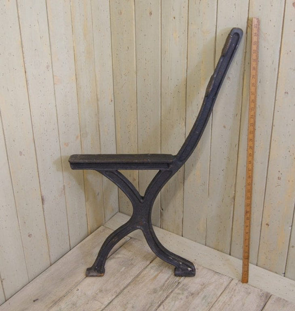 Park Bench End Frame VICTORIAN Design Cast Iron 880mm