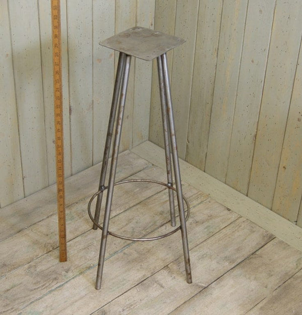 Stool SHELTON Circular Foot Rest 15mm Rod Polish Steel 750mm