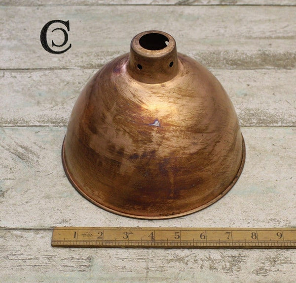 Pendant Hanging Light Shade STUDY DULL Copper 215mm Diameter