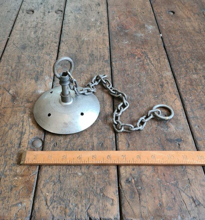 Ceiling Mounted Light Bracket Monks Cap with Chain 12.5mm