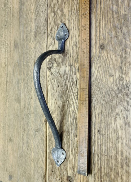 Pull Handle MARSHALL Unequal Hand Forged Antique Iron 330mm