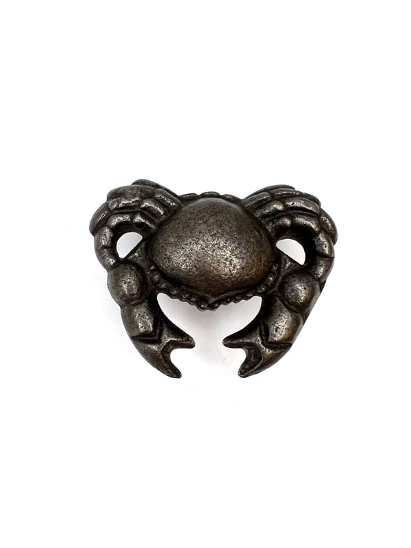 Knob Cupboard CRAB Cast Antique Iron 65mm