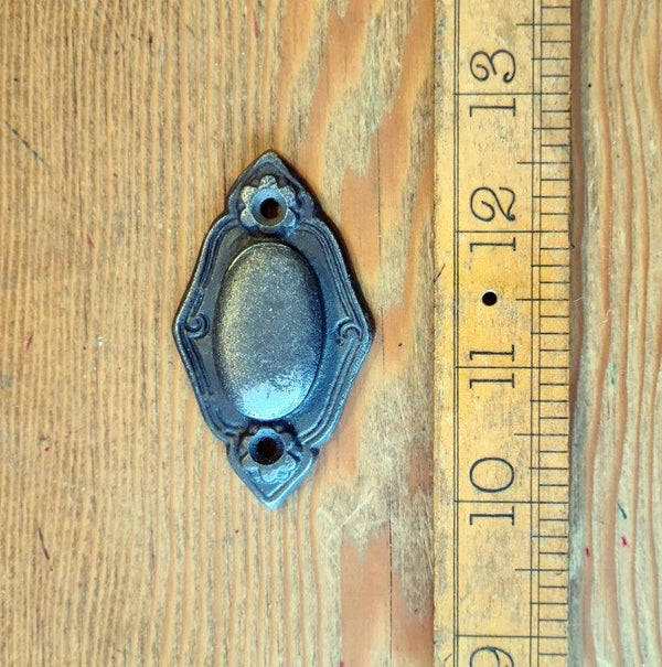 Escutcheon KENRICK With Cover Antique Iron 70mm High