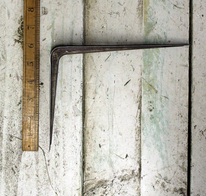 Shelf Bracket Pressed LONDON TYPE Antique Iron 150mm x 200mm