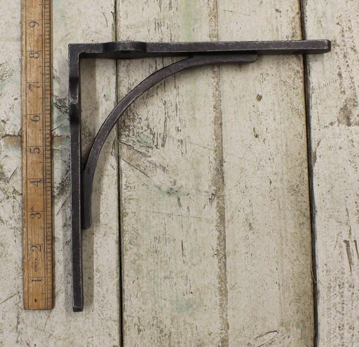 Shelf Bracket GALLOWS Radiator Lugs Cast Antique Iron 200mm x 200mm