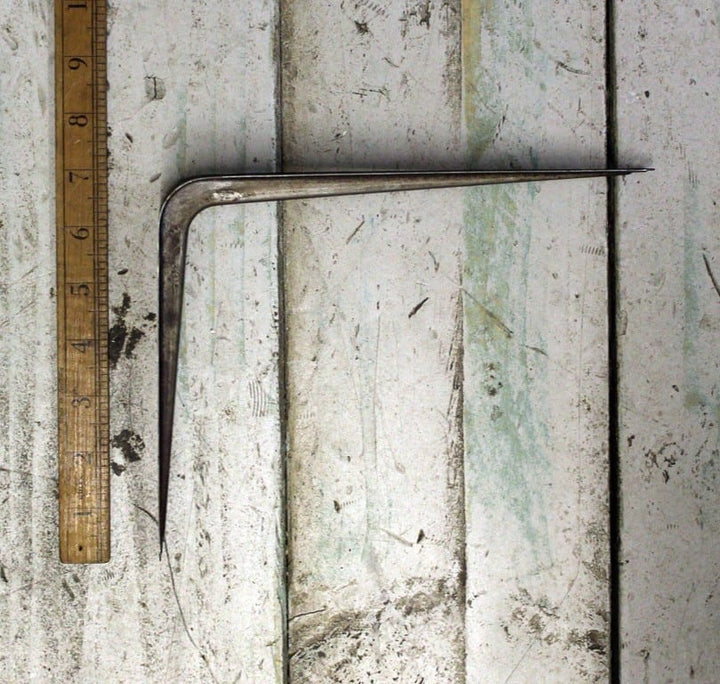 Shelf Bracket Pressed LONDON TYPE Antique Iron 175mm x 225mm