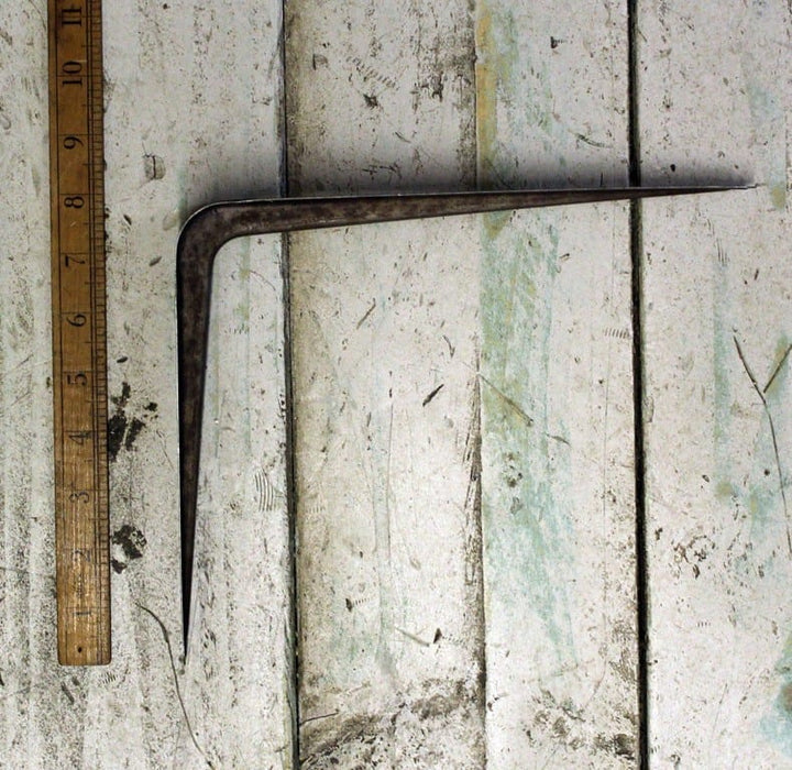 Shelf Bracket Pressed LONDON TYPE Antique Iron 200mm x 250mm