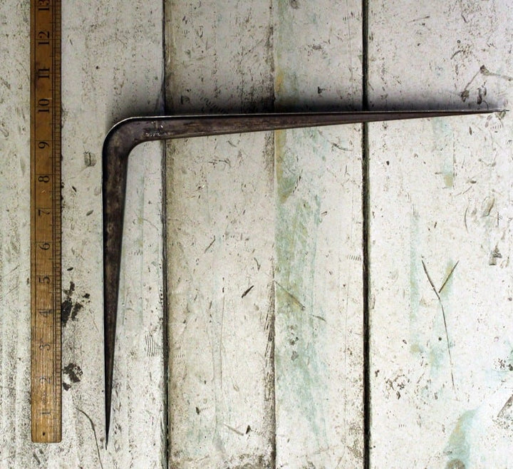 Shelf Bracket Pressed LONDON TYPE Antique Iron 250mm x 300mm