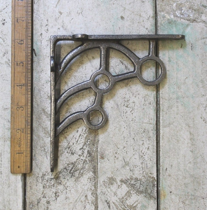 Shelf Bracket BEVERLEY Antique Iron 150mm x 150mm