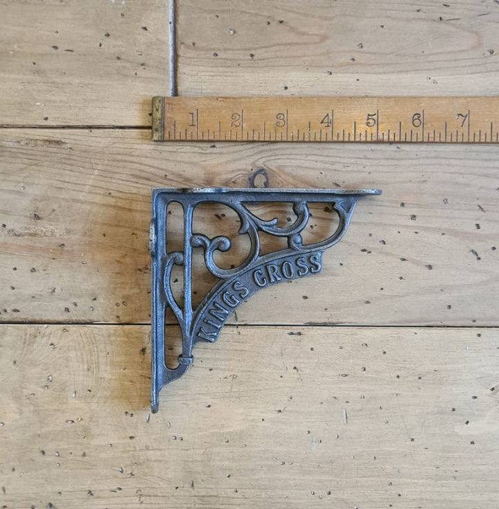 Shelf Bracket KINGS CROSS Heritage Cast Antique Iron 125mm x 125mm