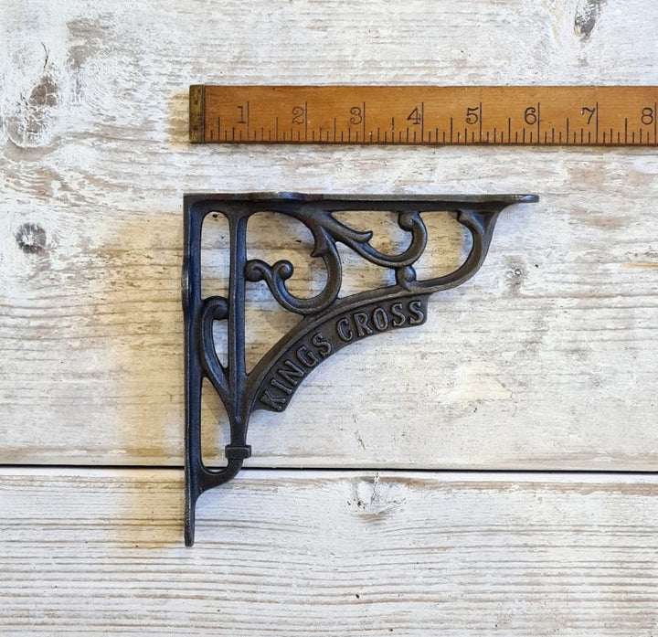 Shelf Bracket KINGS CROSS Heritage Cast Antique Iron 150mm x 150mm