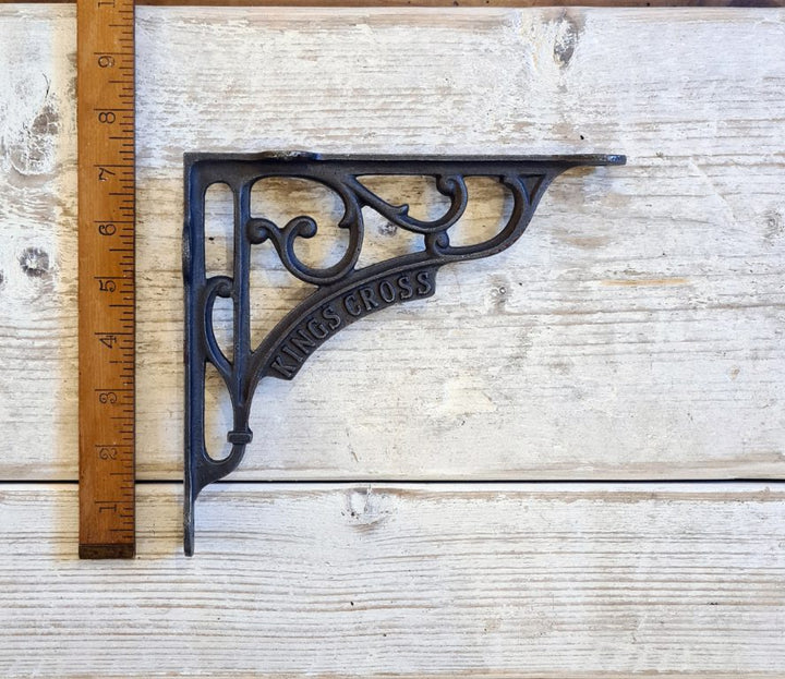 Shelf Bracket KINGS CROSS Heritage Cast Antique Iron 175mm x 197mm