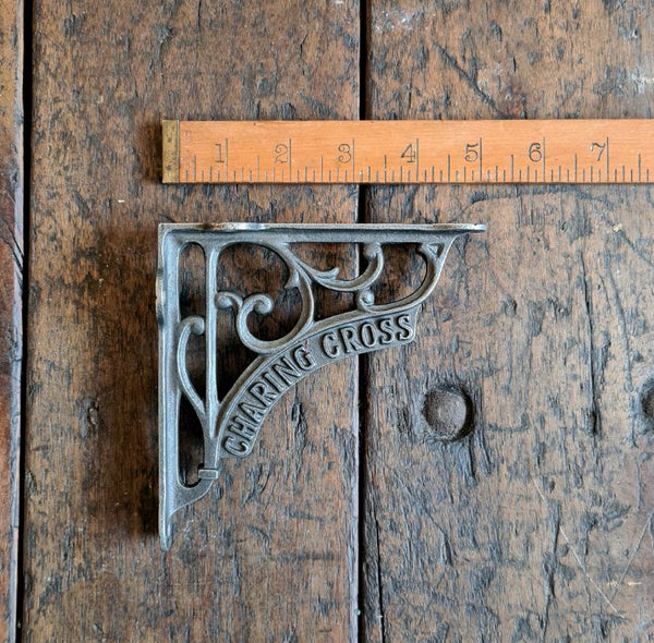 Shelf Bracket CHARING CROSS Heritage Cast Antique Iron 125mm X 125mm