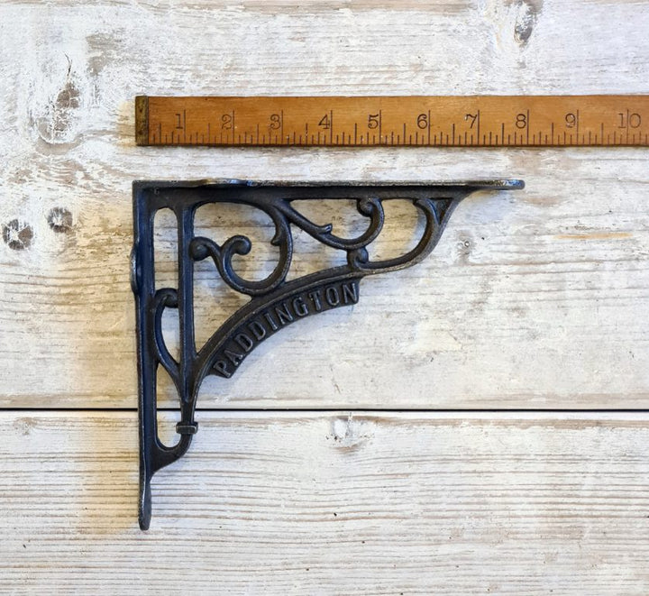 Shelf Bracket PADDINGTON Heritage Cast Antique Iron 178mm x 197mm