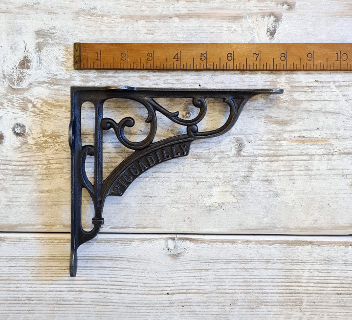 Shelf Bracket PICCADILLY Heritage Cast Antique Iron 175mm x 194mm