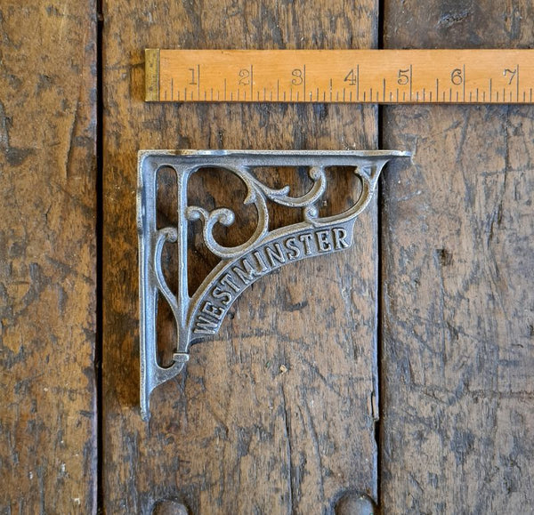 Shelf Bracket WESTMINSTER Heritage Cast Antique Iron 125mm X 125mm