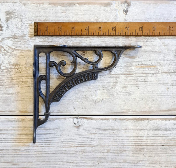 Shelf Bracket WESTMINSTER Heritage Cast Antique Iron 175mm x 194mm